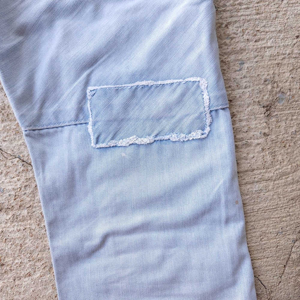 Acne Studios Patchwork Light Wash Straight Leg Je… - image 8